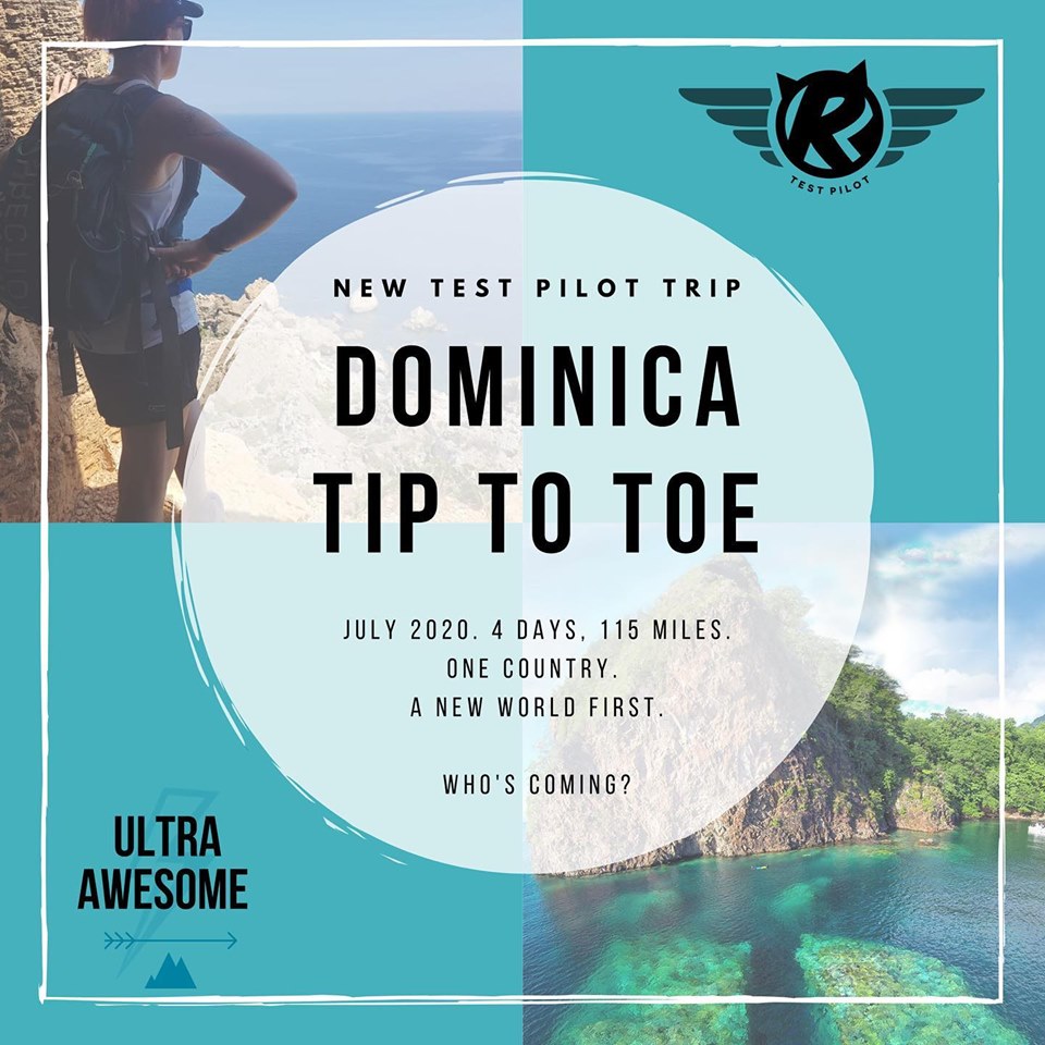Dominica 100 miles