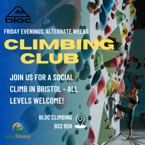 Advert for Bristol Climbing Club