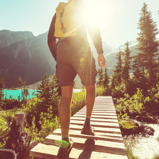 Hiking benefits, Heart, Body and Mind